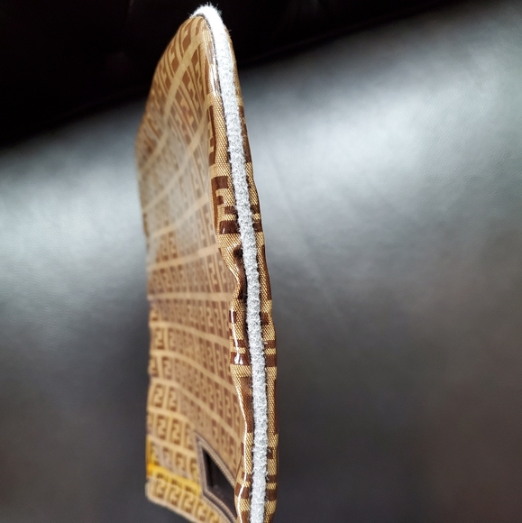 Vintage Clutch Handbag Bag Zucca Authentic - Picture 7 of 13